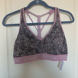Victoria secret sport “the player bra”
Racer back